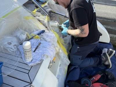 Démontage réparation et remontage d'une passerelle